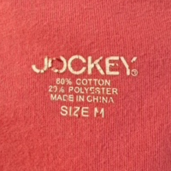 Jockey 2pc Set Tank and Elastic/Drawstring Waist Capri Coral Loungewear Size M - Picture 9 of 10